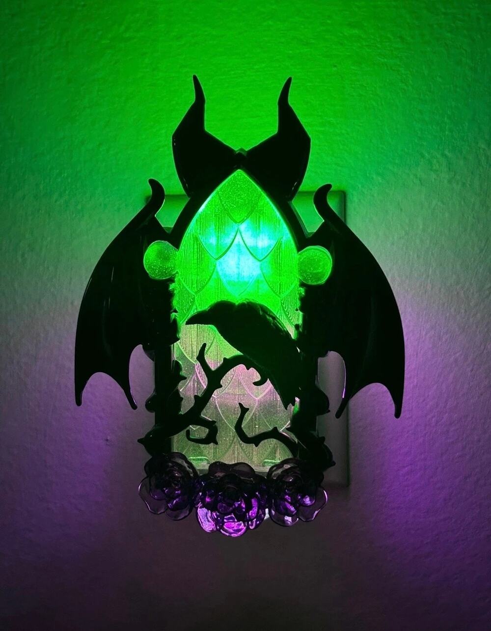 Disney Villains Maleficent Dragon Wallflower Plug Nightlight Refill Scent BBW